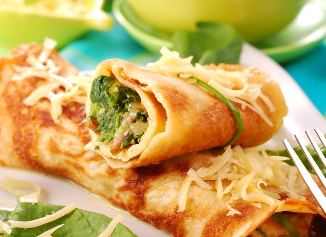 Блинчики с мясом: рецепт замечательного ужина