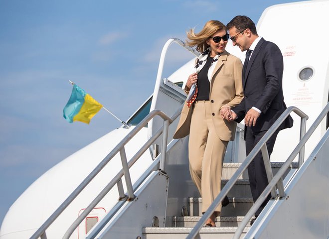 Елена Зеленская прибыла в Америку. Разбираем образ первой леди Украины