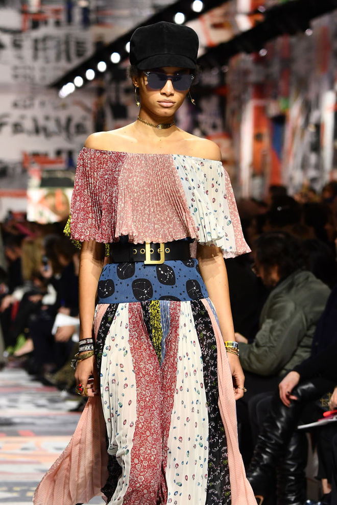 Мирный протест: показ Christian Dior осень-зима 2018/2019