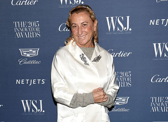 Миуччи Прада удостоена премии The British Fashion Award
