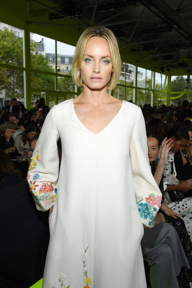 Наоми Кэмпбелл, Амбер Валетта и Кайя Гербер на показе Valentino SS20