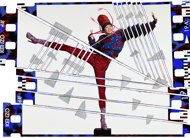 Опубликованы лукбук и реклама Kenzo x H&M
