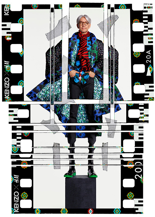 Опубликованы лукбук и реклама Kenzo x H&M
