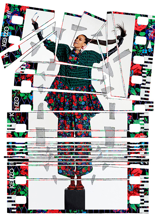 Опубликованы лукбук и реклама Kenzo x H&M