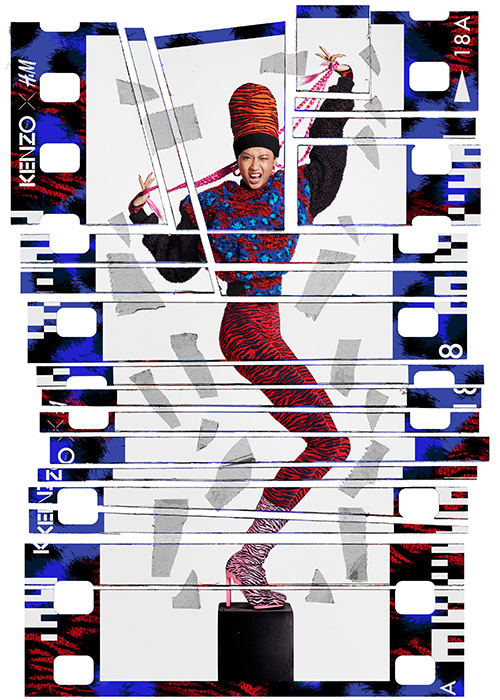 Опубликованы лукбук и реклама Kenzo x H&M