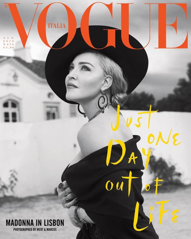В честь 60-летия: Мадонна снялась в чувственной фотосъемке для Vogue
