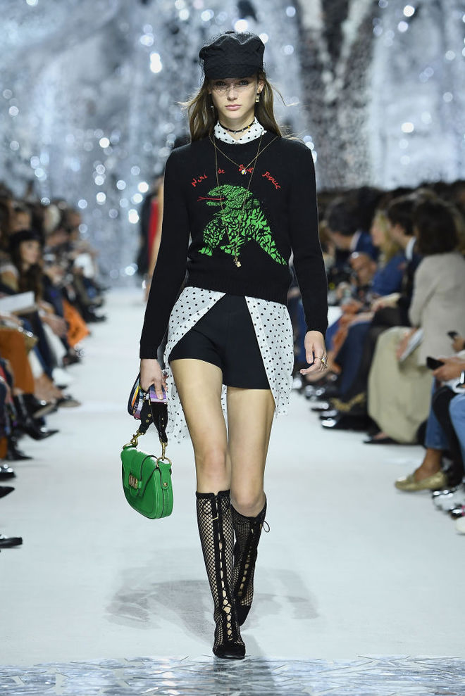 Женщина-художница: показ Christian Dior весна-лето 2018